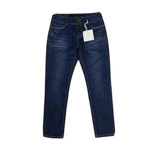 NWT Miss HALLADAY Womens Denim Stretch Jeans size 10 Medium Wash